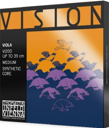 Thomastik Vision sett for bratsj 39cm, tilbud 25% rabatt