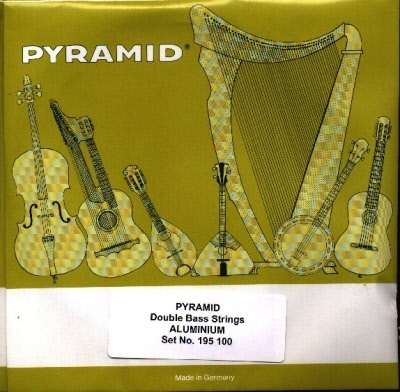 Pyramid enkeltstrenger 3/4 kontrabass, 50% rabatt